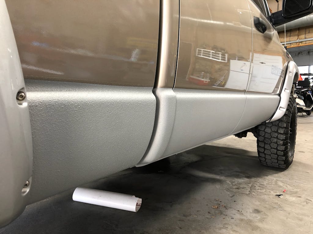 20022008 Ram Quad Cab, Slip On Rocker Panel + Cab Corner Cover