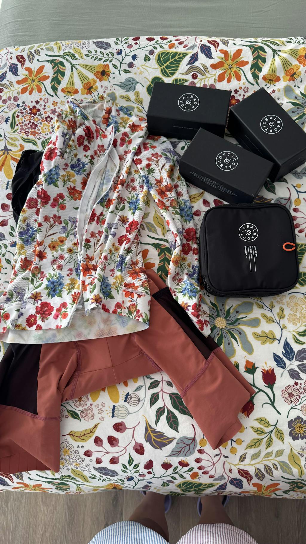 Orionride Sunshine Floral Women's Long Sleeve Cycling Jersey