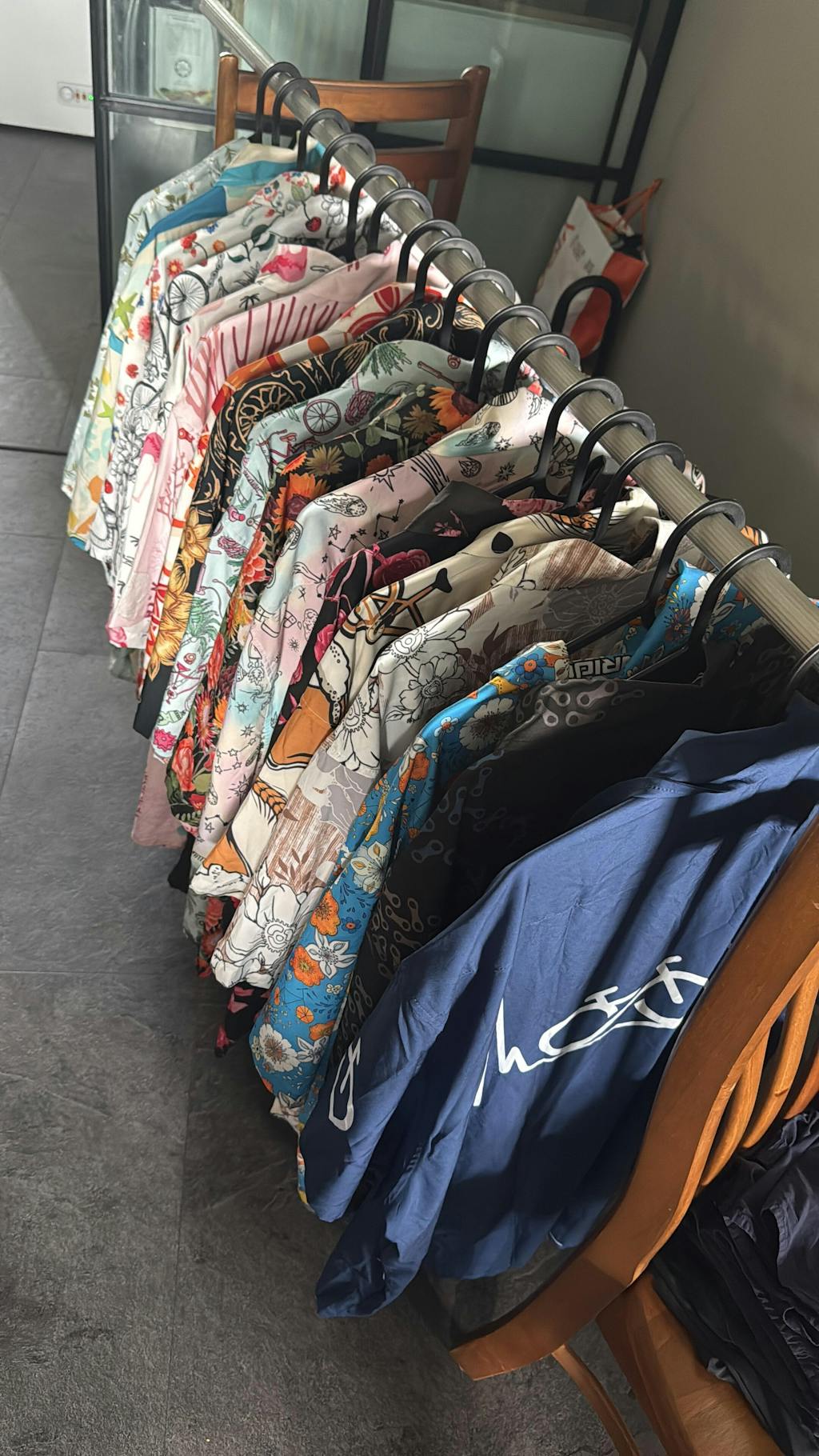 Orionride Hand-Painted Parts Zipper Pockets Ultra Lightweight Short Sleeves Gravel Shirt