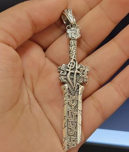 Narsil Sword Silver Pendant for Men