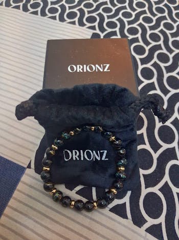 Midnight Gold Energy Bracelet