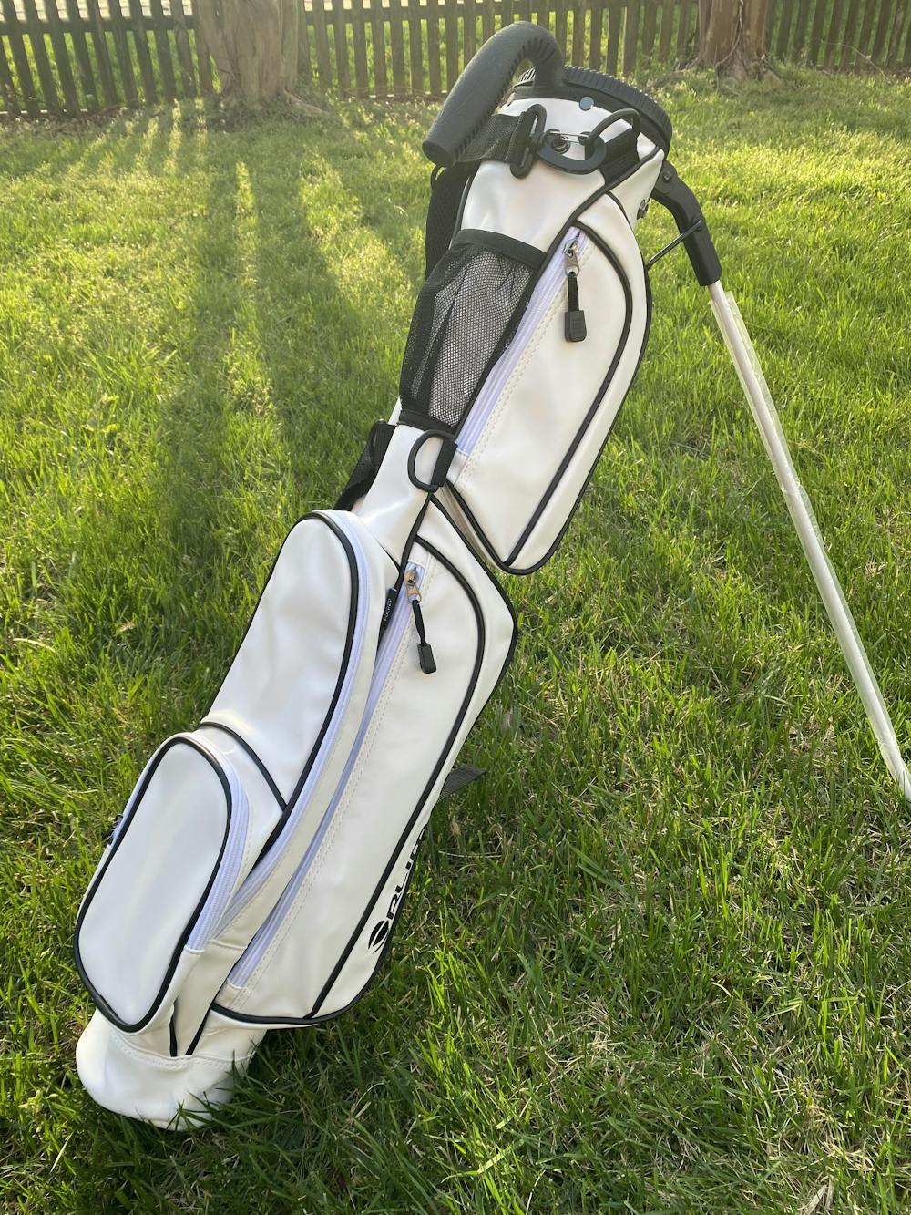 Orlimar Pitch 'N Putt Elite Synthetic Leather Sunday Golf Bag