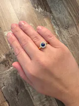 Enchant Blue Lapis Fidget Ring