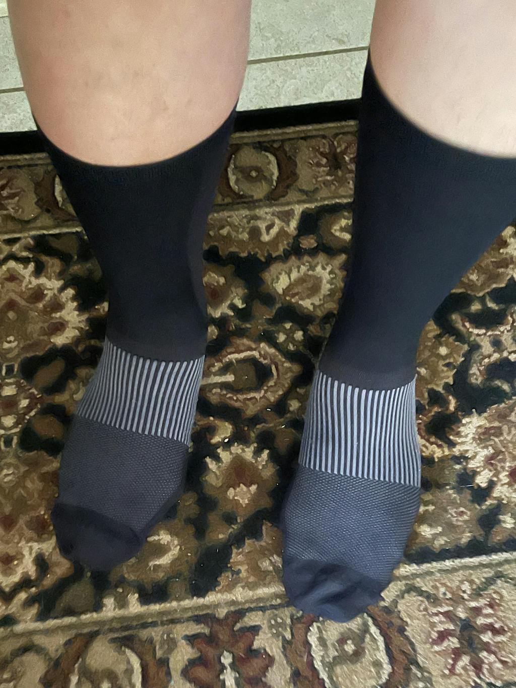 MidCalf Compression Socks 1825 mmHg Gray OrthoFeet