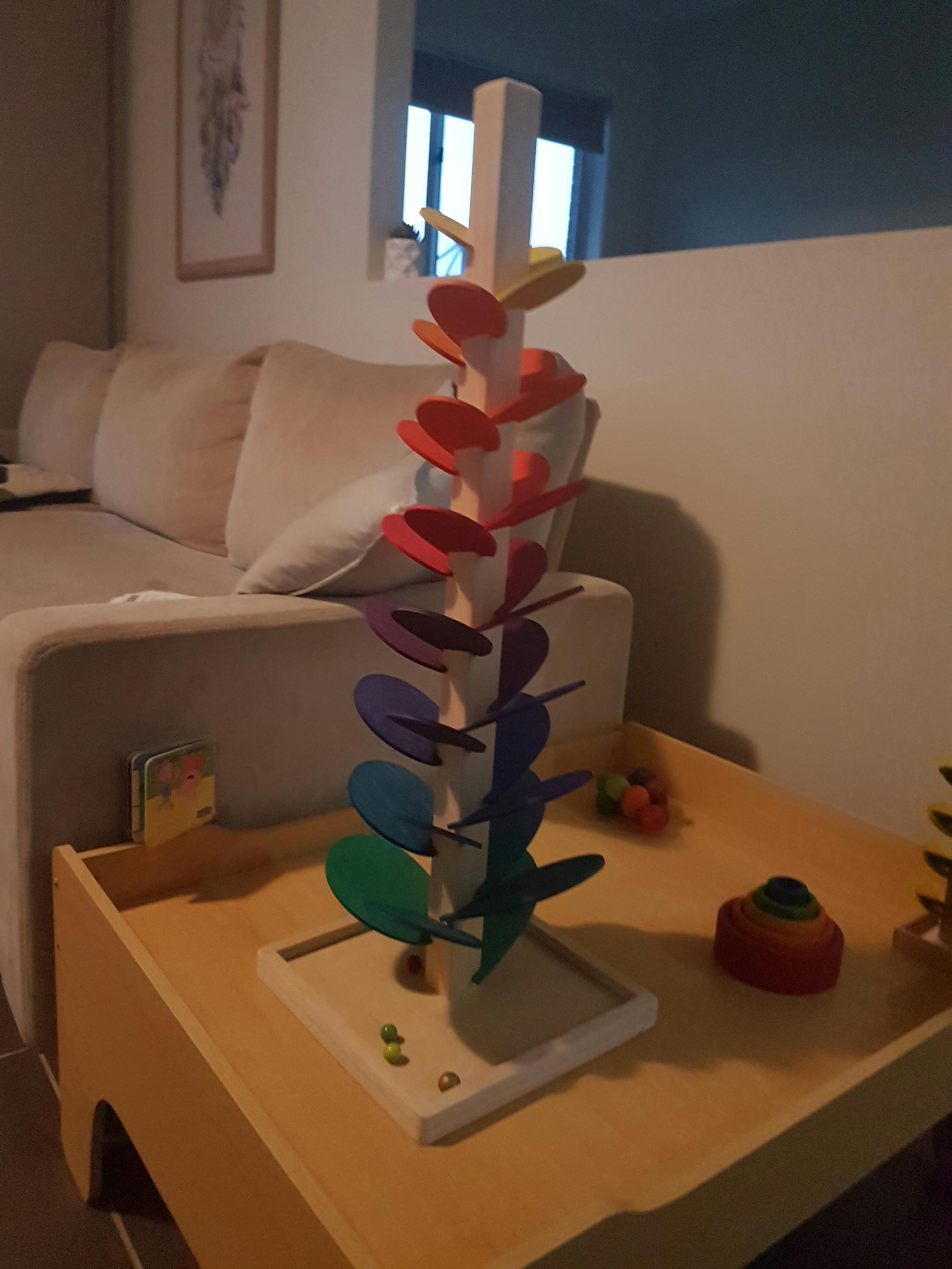 tree marble run