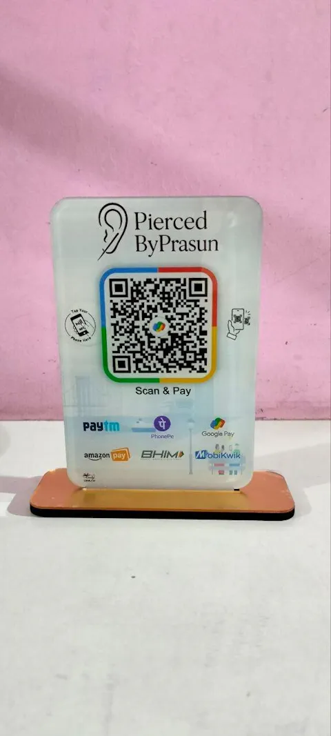 NFC Enabled Gpay QR Stands