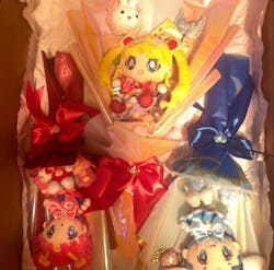 Star Seed Galaxy Magical Girl Kawaii Anime Moon Plush Bouquet