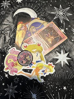 Sailor Venus Sailor Moon Anime Credit Card Sticker