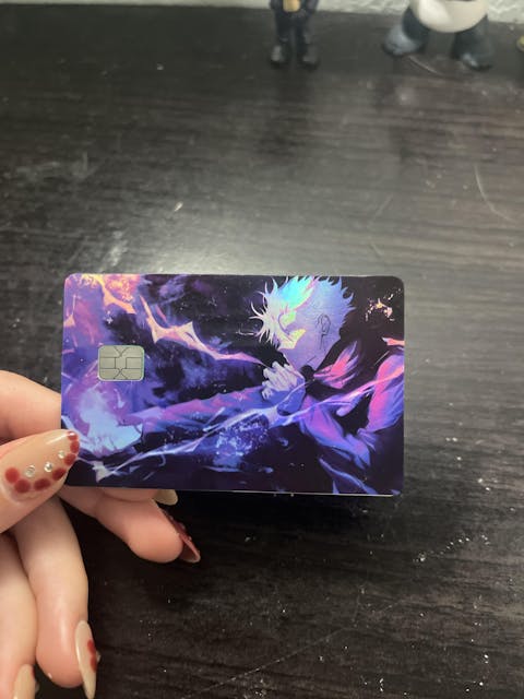 Gojo JJK Jujitsu Kaisen Anime Credit Card Sticker