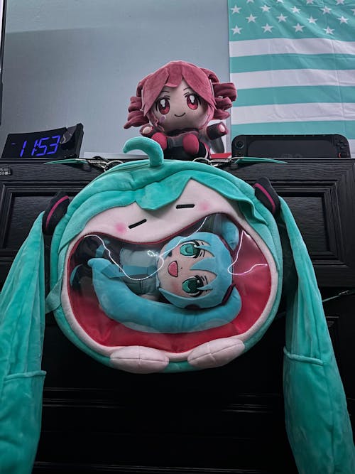 Hatsune Miku - Plush Ita Bag - (5th production) - Large Size