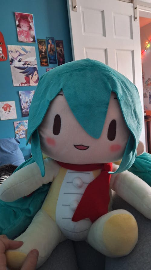 Hatsune Miku - fuwa petit "Hatsune Miku Snake 2024" Plush (LL)