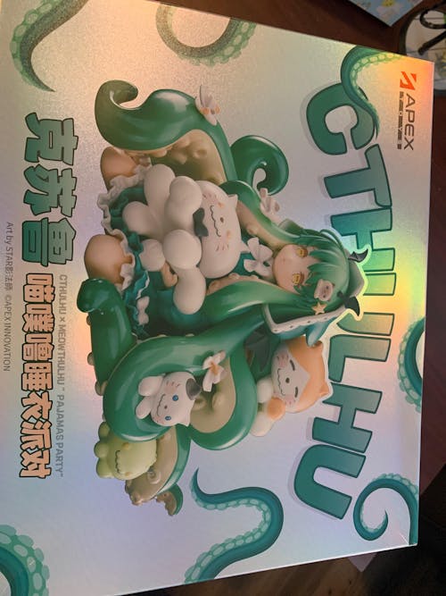 Original - Cthulhu - The Call of PuruPuru - Non-scale Figure (Box damage)