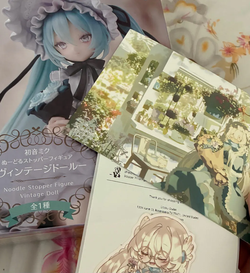 (Pre-Order) Hatsune Miku - Vintage Doll Style - Noodle Stopper Prize Figure