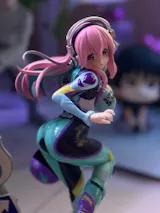 TENITOL SUPER SONICO バイク FuRyu TENITOL Super Sonico Riding Suit Version Non-scale Figure