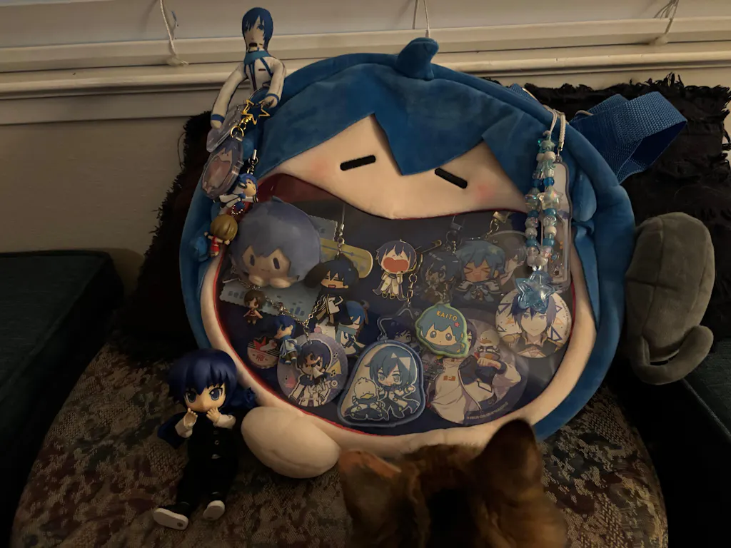 Hatsune Miku - Kaito - Ita Bag - Large Size