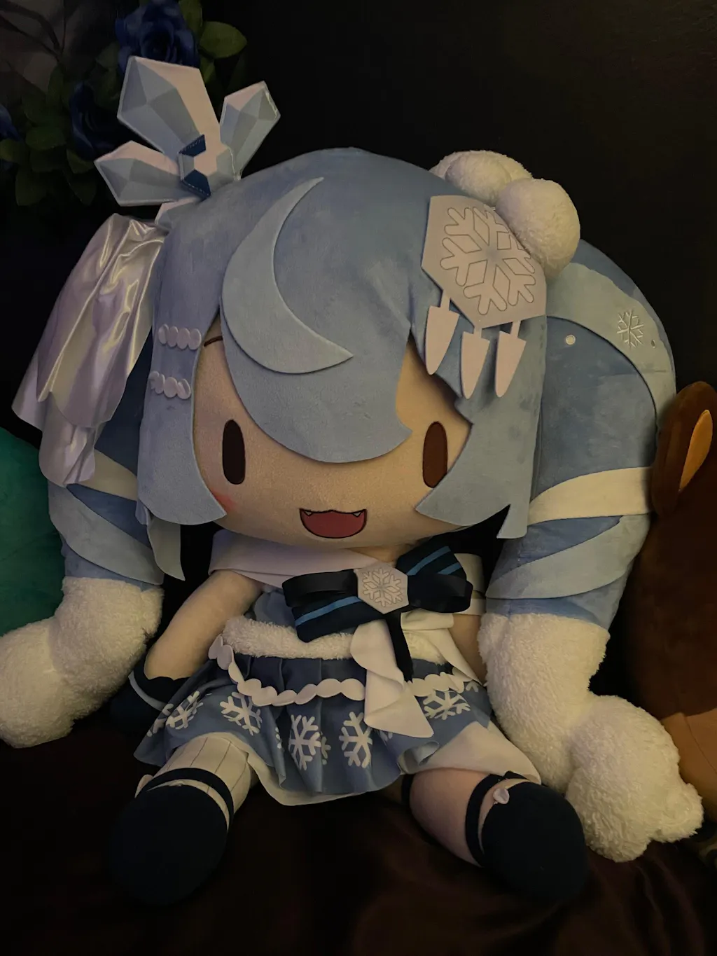 Hatsune Miku - fuwa petit "Snow Miku 2025" - Dodeka Jumbo Plush