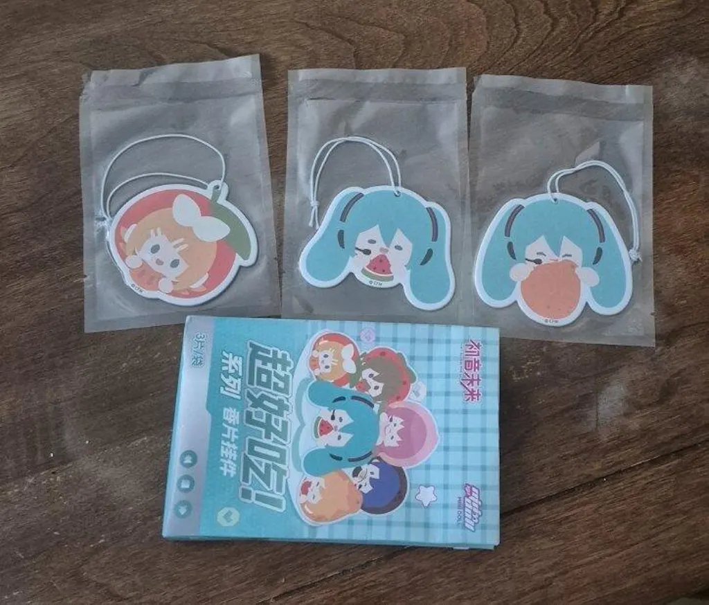 Hatsune Miku - Super Yummy Series - Air Refresher/ Fragrance Pendant