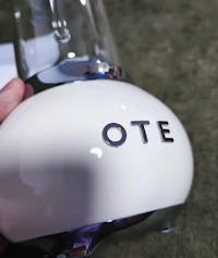 OTE Smoothie maker blender, Retro Kitchen Small glass blender for shakes and smoothies, with 400ml glass