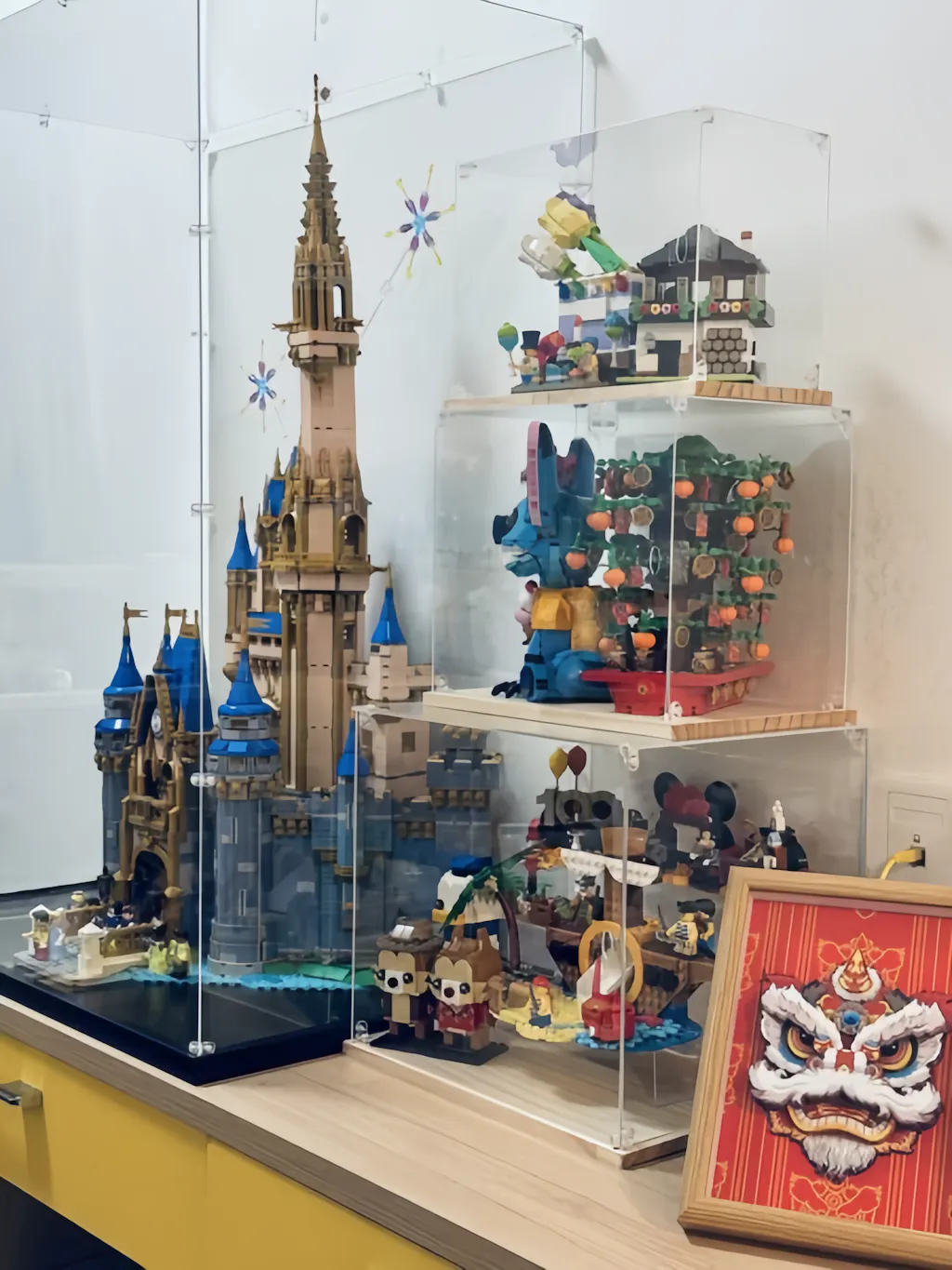 Acrylic Display Case for LEGO® Disney Castle 43222