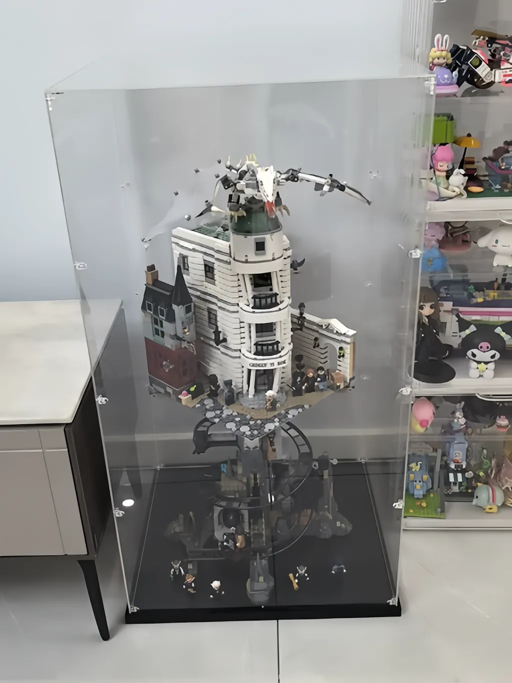 Acrylic Display Case for LEGO® Gringotts™ Wizarding Bank 76417