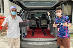 Kia Naza Ria / Kia Ria (1998-2005) Ottoman Car Mat