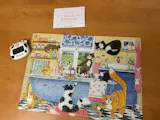 Catastrophe Cottage: Cats in the Bathroom | 500 Piece Puzzle