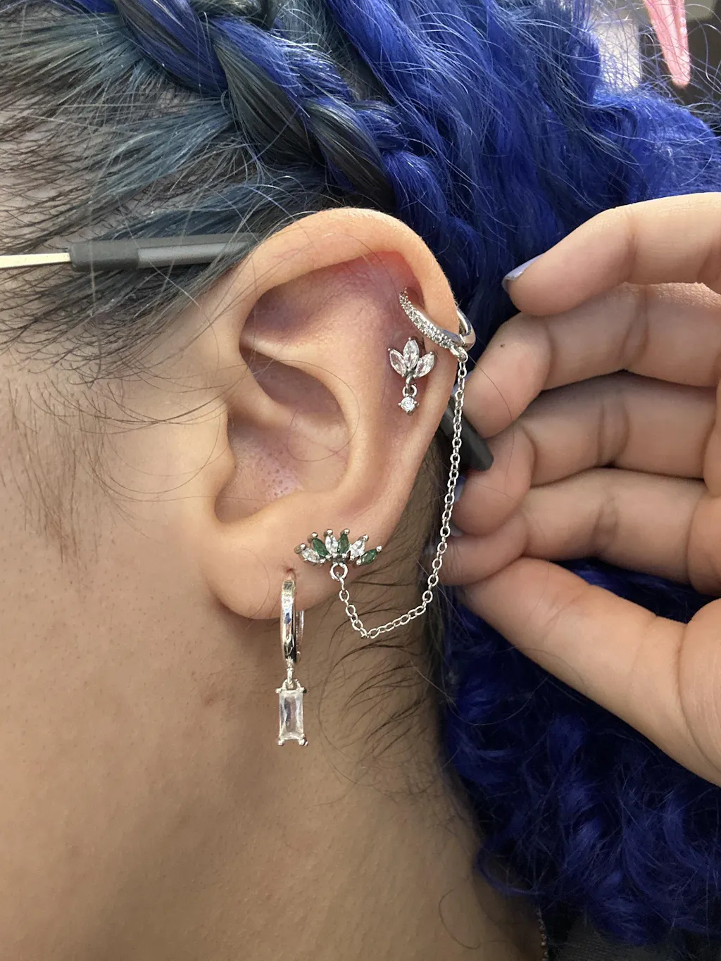 Petal Drop Stud