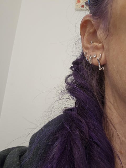 Star Helix Hoop