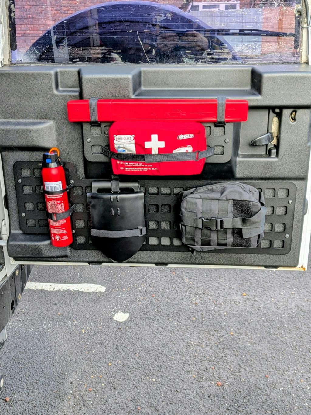 Land Rover Defender Tailgate MOLLE Organiser