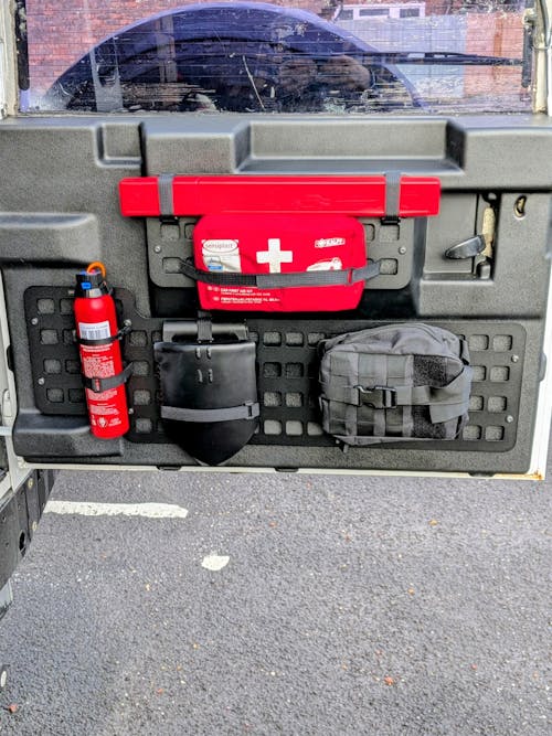 Land Rover Defender Tailgate MOLLE Organiser