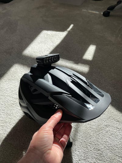 Curved Helmet Mount Base