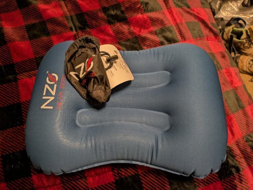 Ultralight Inflatable Camp Pillow by Near Zero