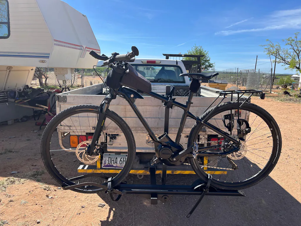 Single Hitch E-Bike Rack, Lite Edition