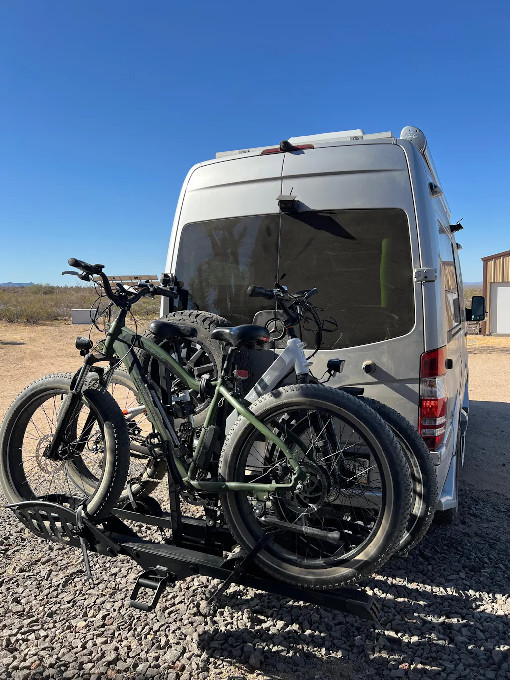 2-Bike Hitch E-Bike Rack, Easy Fold and Tilt, Heavy Duty