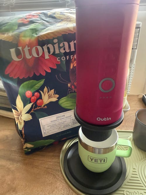 Nano Tragbare Espressomaschine (Rot)