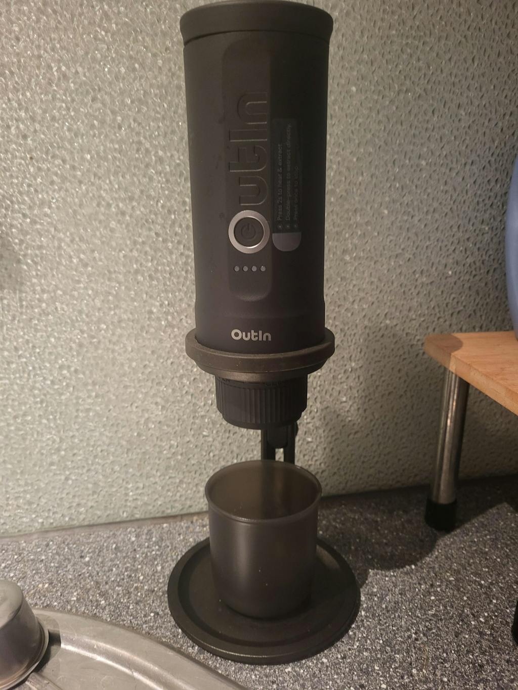 Espresso-Geschenkset für Reisende (Space Grau)