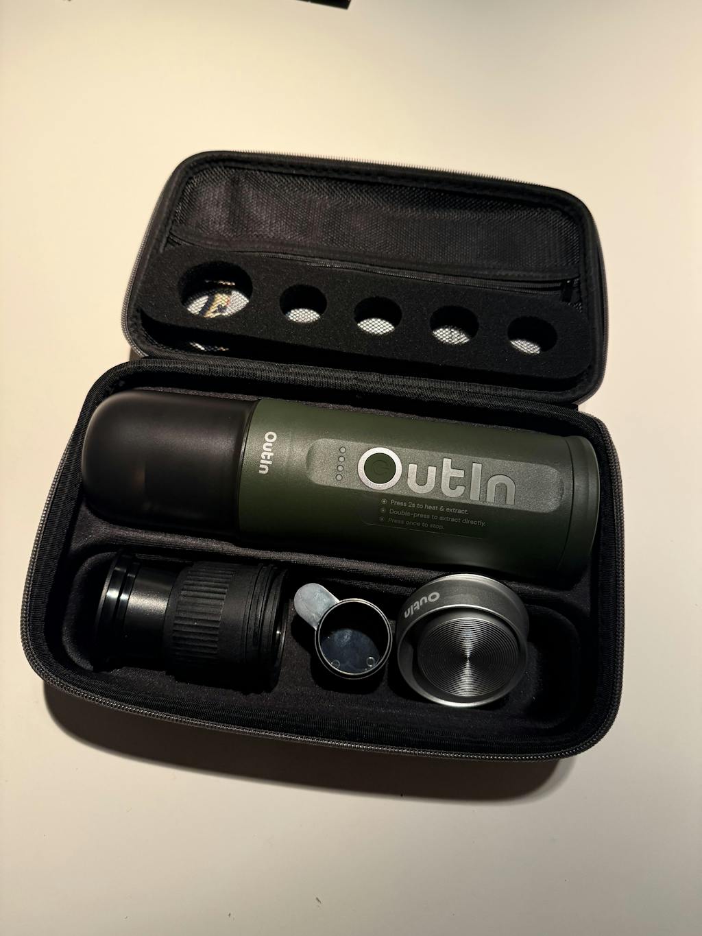 Traveler Espresso Gift Set (Forest Green)