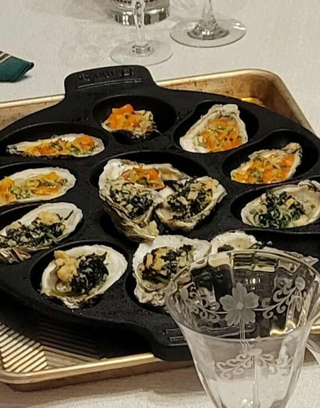 Cast Iron Oyster Grill Pan Outset Grillware and Barware