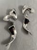 Molten Twist Drop Earrings