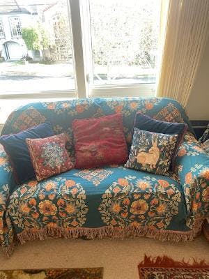 Ownkoti Vintage Throw Blanket Flower Sofa Cover – ownkoti