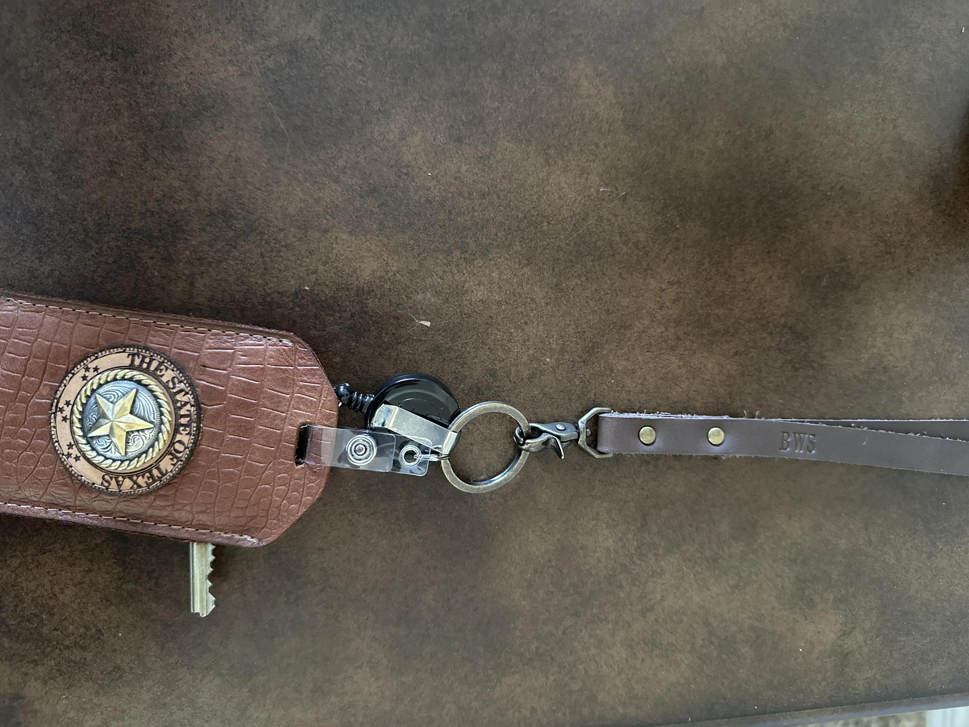 Personalized Premium Leather Lanyards