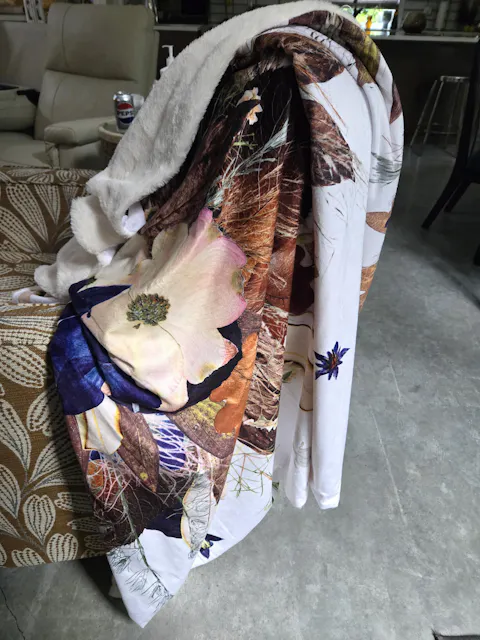 Harvest Moon Throw Blanket
