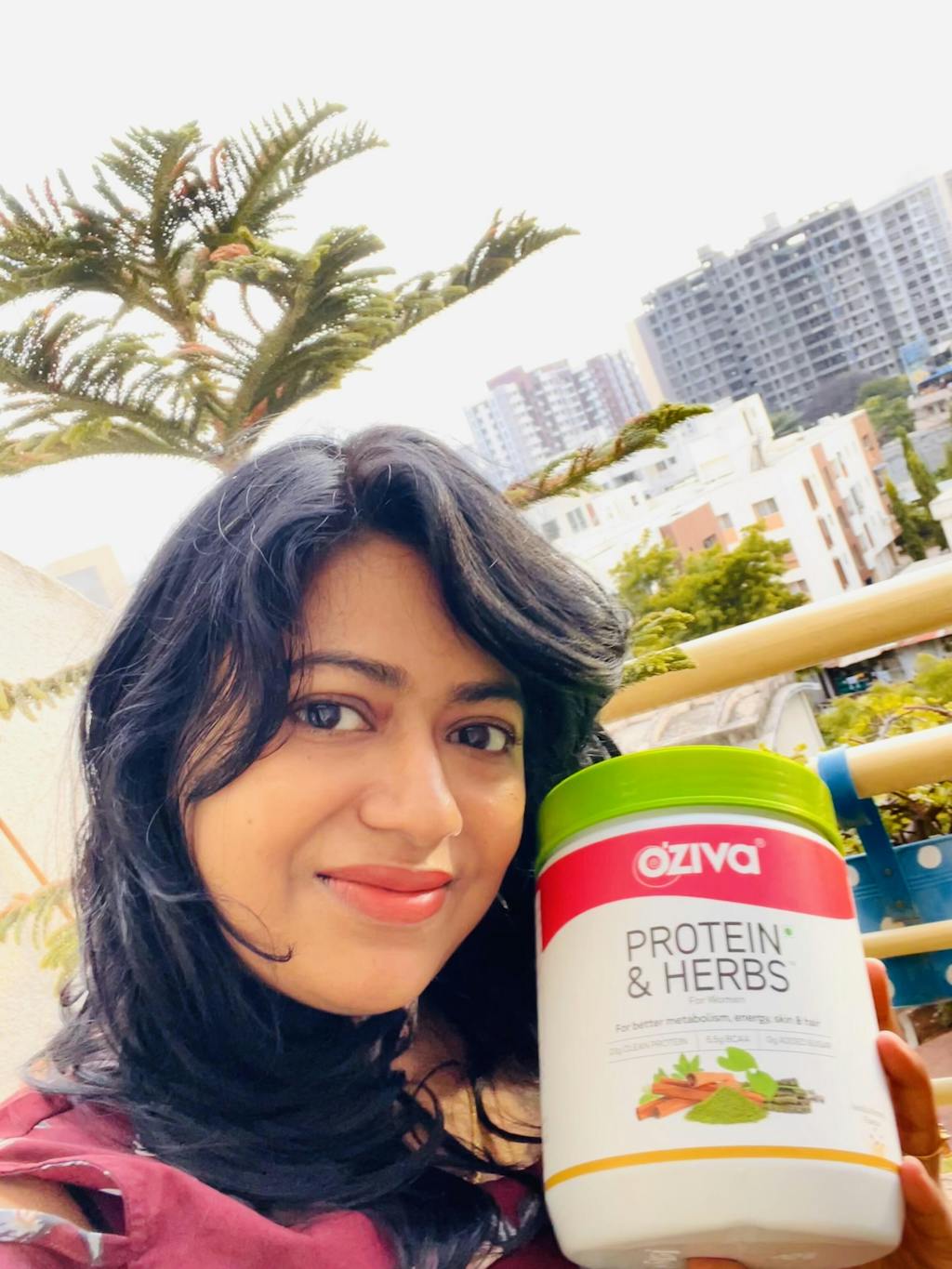 OZiva Protein Powder for Women for Weight Loss & Fat Loss 100 Clean