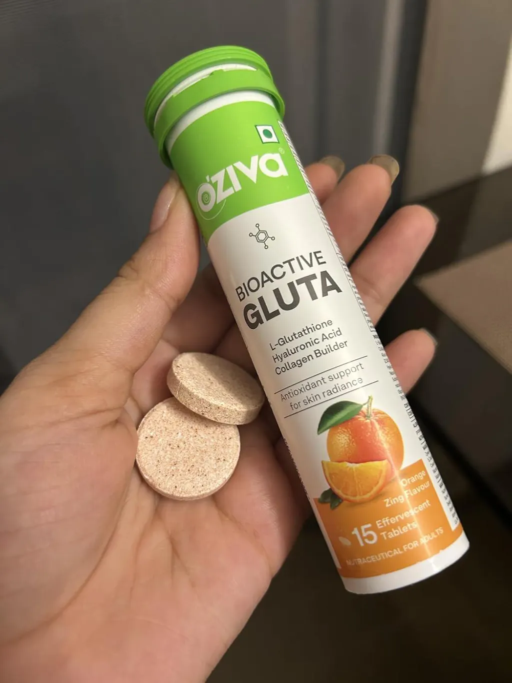 Gluta Fizzy | Glutathione Tablets | OZiva | Reviews on Judge.me