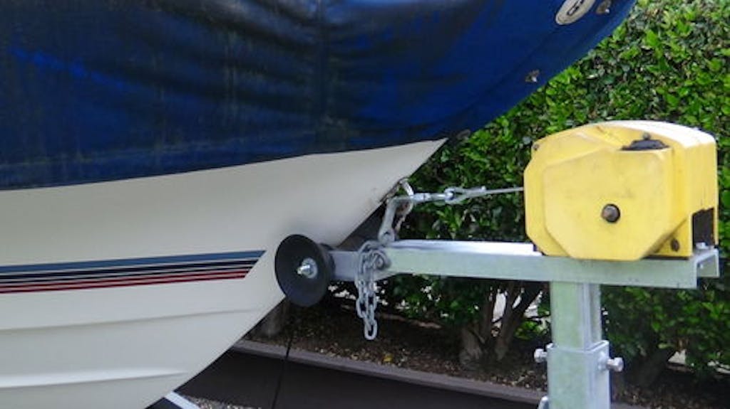 Straight Galvanized Boat Trailer Winch Post Base Pacific Trailers