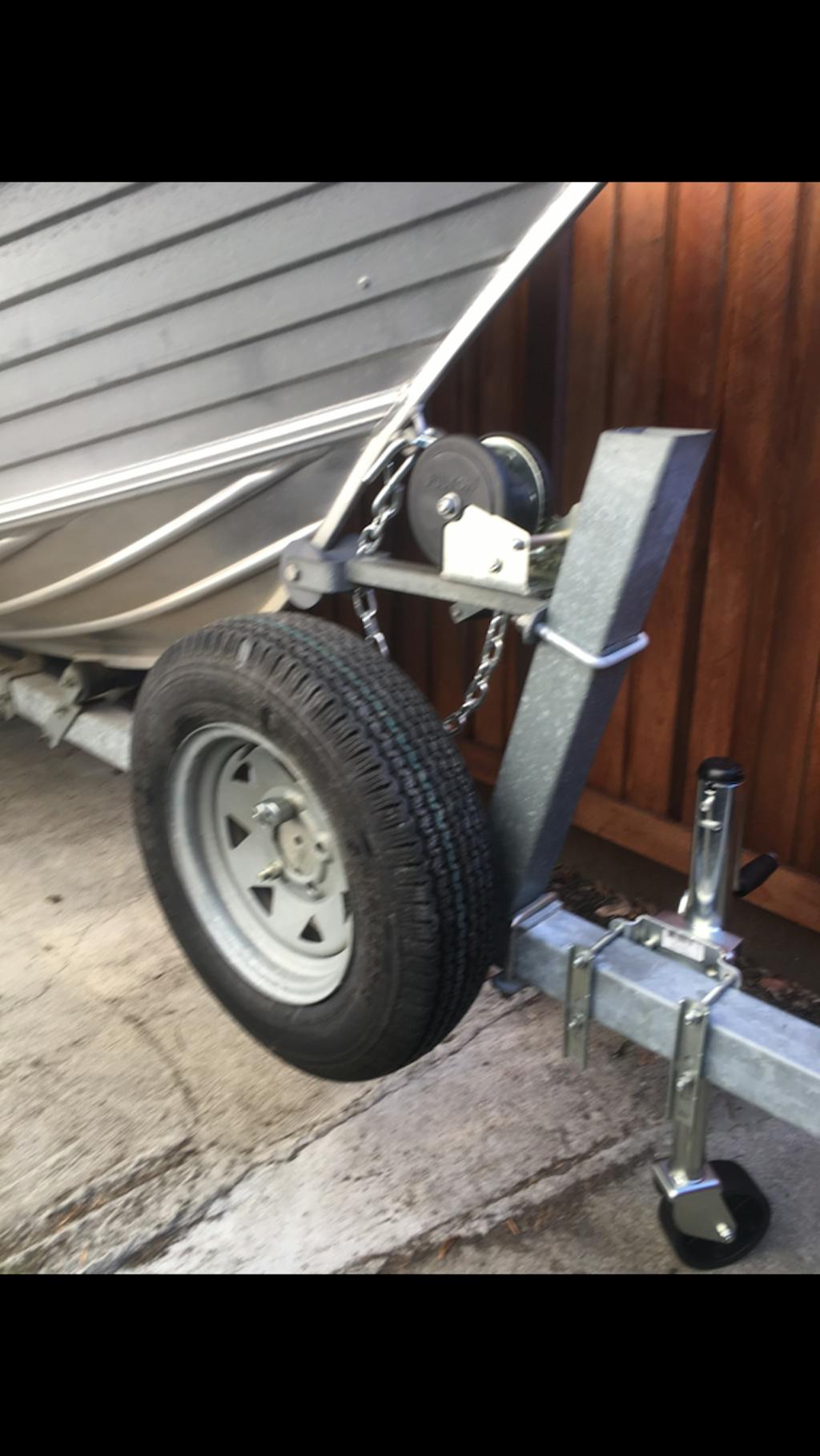 Small Front Bow Roller Assembly BFR,ASSY Pacific Trailers