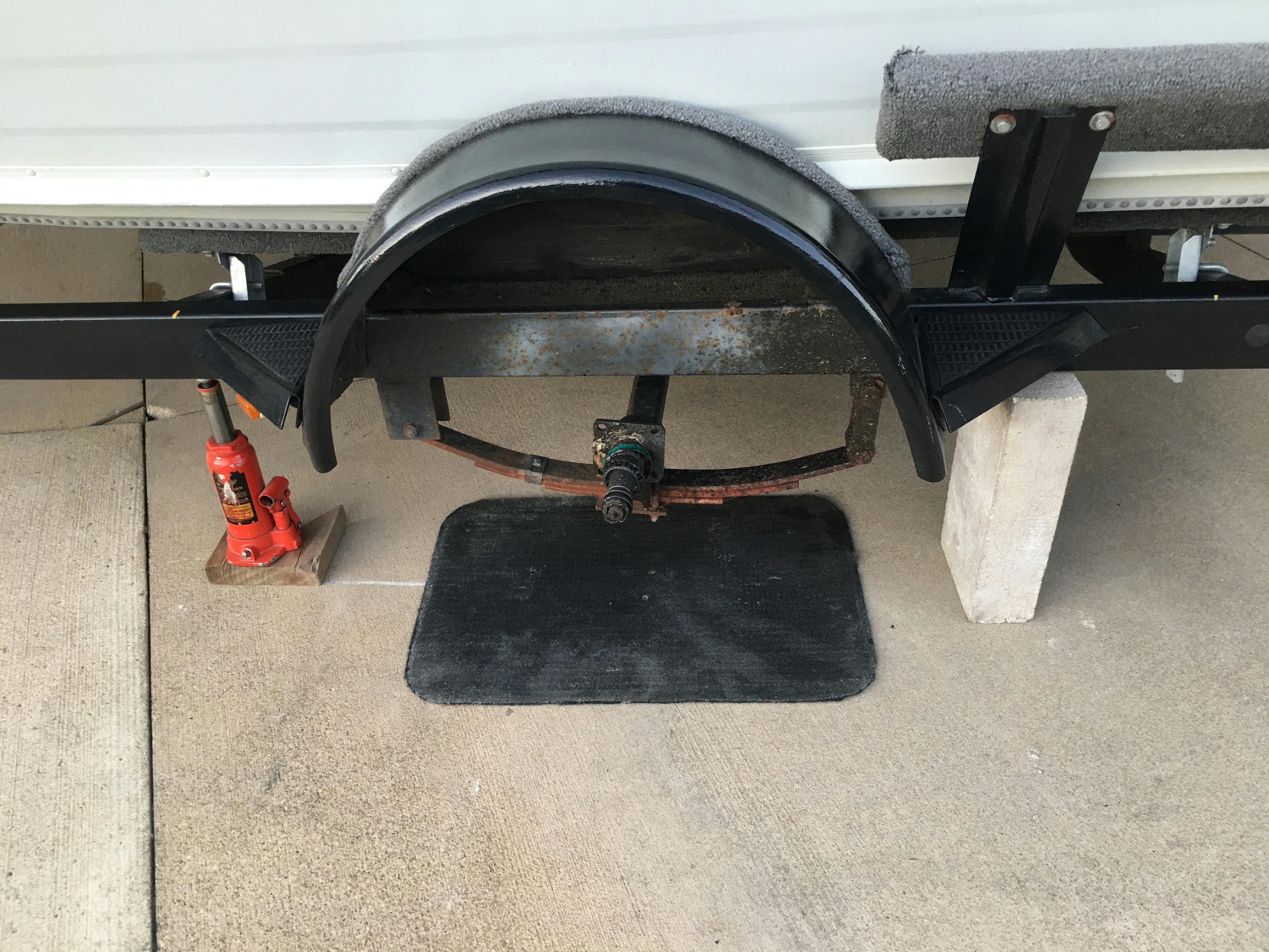 Trailer Axle Spindle Nut for D Shape Spindles 13/16" ID 32414 Pacific