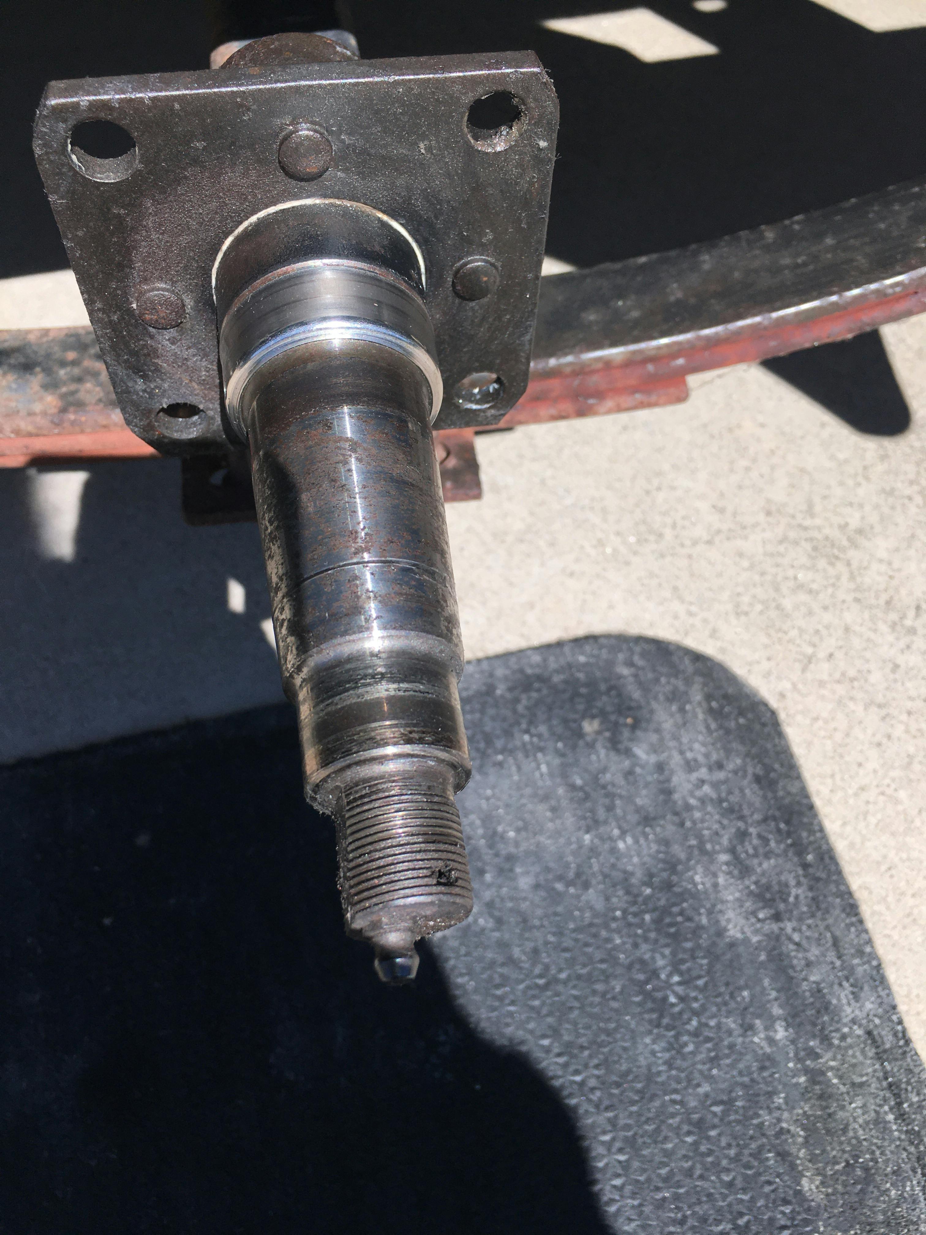 Trailer Axle Spindle Nut for D Shape Spindles 13/16" ID 32414 Pacific