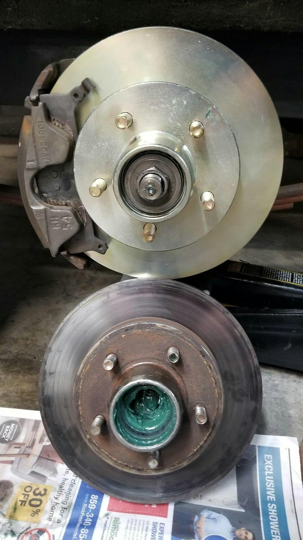 Trailer Buddy Model DB42 Disc Brake Hub/Rotor 10 1/4" Diameter