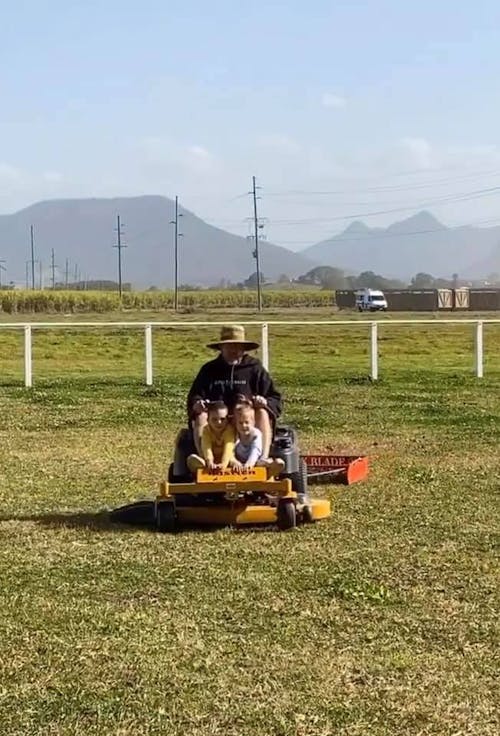 Paddock Blade Horse Manure Collector Cherry Red | Premium Australian Made